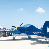 圖為同型號的飛行家表演隊XA-42/N344XA特技飛機。（互聯網圖片）