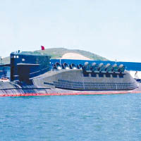 遼寧葫蘆島的渤海造船廠是中國唯一的核潛艇造船廠。