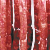 低價臘腸由病死豬肉製成。