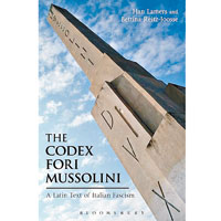 墨索里尼筆下的頌詞在羅馬一座尖塔下出土。（出版商Bloombury圖片）