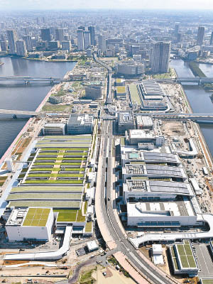 豐洲新市場地下空間的空氣水銀超標。（資料圖片）