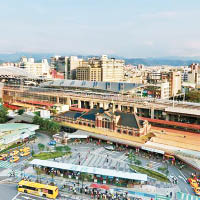 台中火車站將結合鐵路高架化及轉運中心呈現新風貌。（中時電子報圖片）