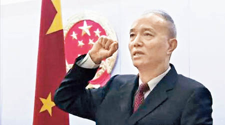 蔡奇出任北京「代市長」。（互聯網圖片）