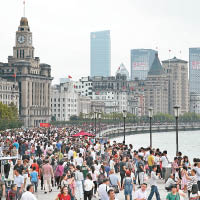 上海千萬富豪人口密度排第二。