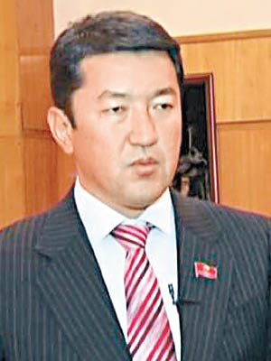 吉爾吉斯國會副議長 阿利別科夫