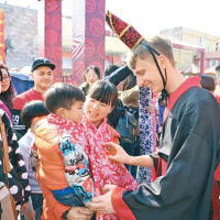 湖北長沙公園舉辦復古楚國廟會迎新春。（互聯網圖片）