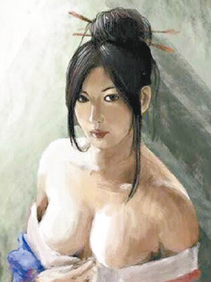 有指被盜畫像之一是女優原紗央莉的肖像。