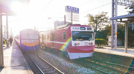 台中至太原的區間列車出現故障。（互聯網圖片）