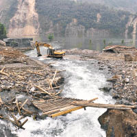 汶川大地震對當地造成極大破壞。