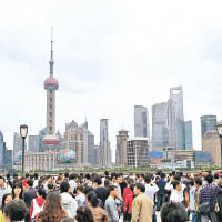 上海每年接待大量中外遊客。（資料圖片）