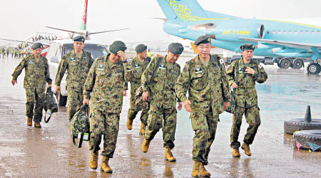 陸上自衞隊去年十一月抵達南蘇丹執行任務。