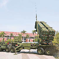 台方聲稱愛國者三型導彈（圖）可直接擊落東風16。（中時電子報圖片）