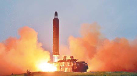 北韓過往曾多次試射舞水端導彈。