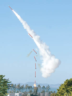 南韓已完成開發新的地對空導彈。（資料圖片）