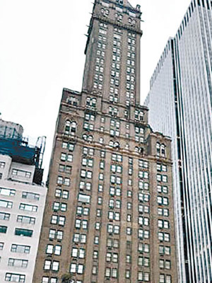 郭文貴購入一層位於紐約第五大道的豪宅（圖）。
