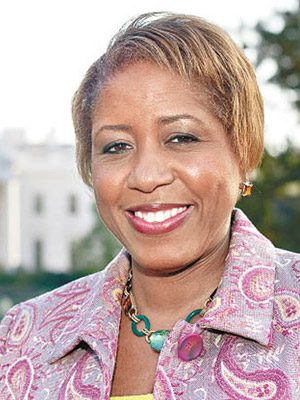 里德是史上第一位非裔女性白宮總管。