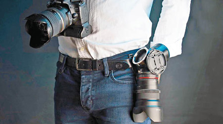 一個可以把鏡頭穩穩扣在腰帶的工具