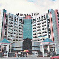 在百度地圖搜索深圳市兒童醫院（圖），會被連結至莆田系的遠東婦兒醫院。（互聯網圖片）