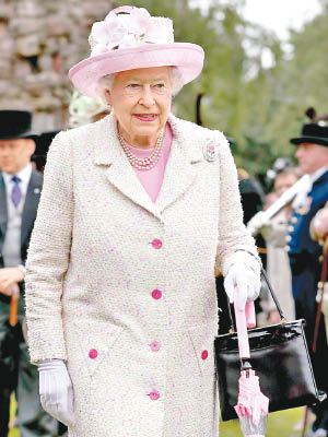皇室侍從將協助英女王（圖）履行公職。（互聯網圖片）