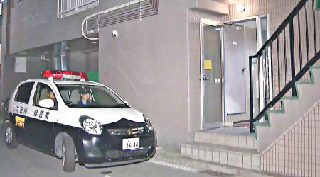事發於橫濱市一棟住宅。（電視畫面）