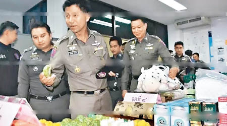 泰國多個部門突擊檢查「代購街」的特產店。（互聯網圖片）