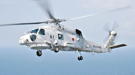圖為同款的SH-60海鷹直升機。（資料圖片）