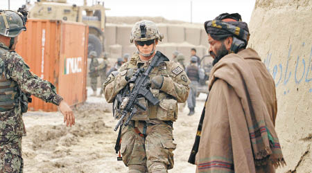 消息指美國或向阿富汗增兵四千人。（資料圖片）
