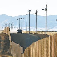 美墨邊境將興建圍牆。（資料圖片）