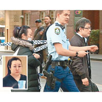 操刀的中國女遊客邵婕（圖）被捕。