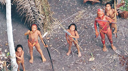 有巴西原住民疑遭屠殺。（資料圖片）
