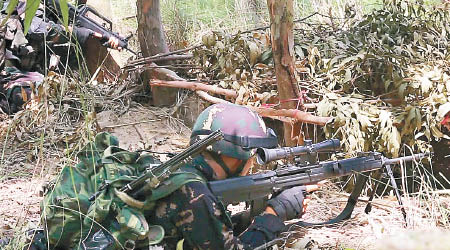 東部戰區和中部戰區均派出陸軍特戰部隊參加演習。（互聯網圖片）