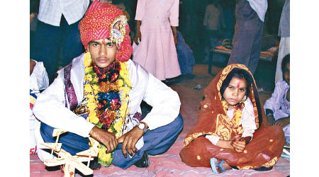 印度童婚問題嚴重。（資料圖片）