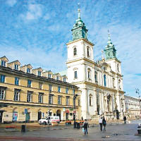 蕭邦的心臟安放在華沙的聖十字教堂中。（互聯網圖片）