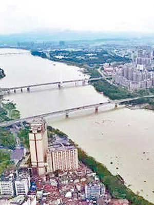 疑受污染的東江水不會影響本港。（資料圖片）