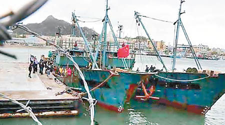 南韓海警以往曾扣押中國漁船。（互聯網圖片）