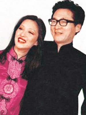 李敖（右）與胡因夢（左）有短暫婚姻。（互聯網圖片）