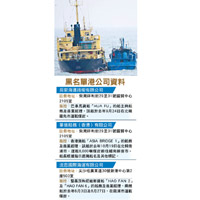 北韓油輪（左）曾在公海上從其他船隻轉移物資。（資料圖片）