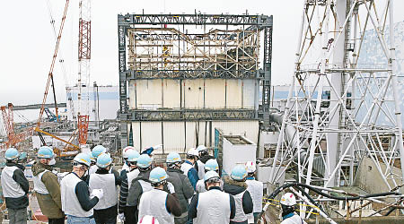 福島核災後，日本核電安全備受關注。圖為福島第一核電站。（資料圖片）