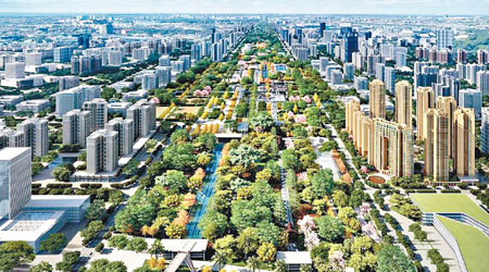 針對粵港澳大灣區未來發展，廣州正規劃建設一號公路。圖為廣州市貌。