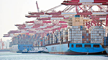 中美貿易戰將影響貨運業。（資料圖片）