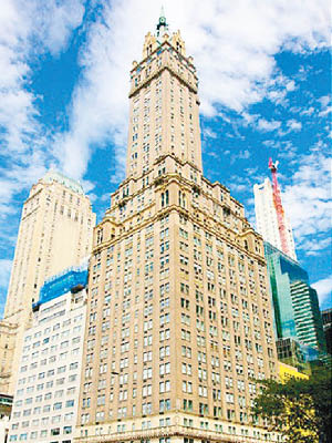 郭文貴放售於紐約的雪麗荷蘭酒店十八樓的寓所。