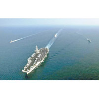美軍艦隊不時以航行自由為由闖入南海。