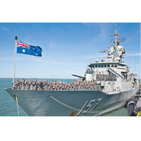 澳洲<br>澳洲海軍艦艇以往曾參與美澳聯合軍演。