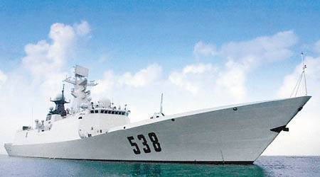 巴基斯坦海軍購買同類的054A導彈護衞艦。