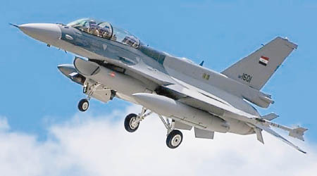 美國製造的F16戰隼式戰鬥機
