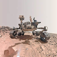 好奇號曾發現火星土壤有水分。