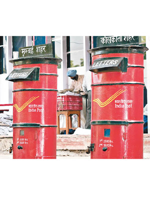 印度一名郵差聲稱因行動不便丟棄部分信件。