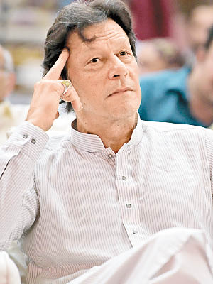 巴基斯坦總理的伊姆蘭‧汗（Imran Khan）