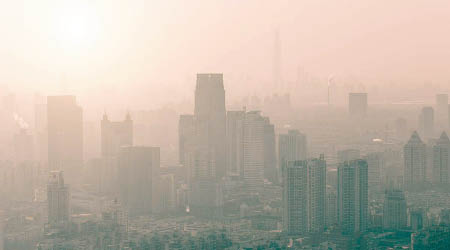 每逢秋冬季節，北方地區的空氣污染情況變得惡劣。（互聯網圖片）