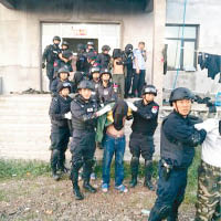 警方拘捕多名疑犯。（互聯網圖片）